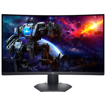 Best Buy Dell 31.5 1440p wqhd 165hz 2ms gtg curved va led freesync gaming monitor (s3222dgm) - black offer