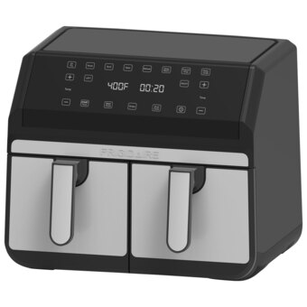 Best Buy Frigidaire dual zone digital air fryer - 9.4l/10qt - stainless steel - only at best buy offer