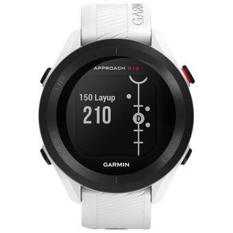 Best Buy Garmin approach s12 43.7mm golf gps watch - white/silver offer