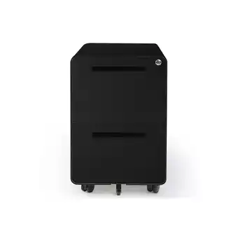 Best Buy 2-drawer mobile steel pedestal file cabinet with lock and round edge - moustache® （with 1 x cabinet，5 x castors，2 x keys）buil offer