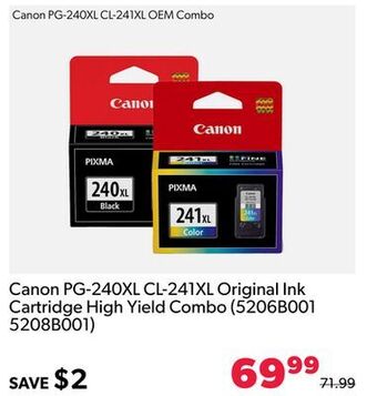 Shopper+ Canon pg-240xl cl-241xl oem combo offer