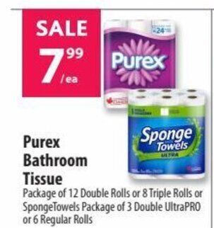 Purex Bathroom tissue