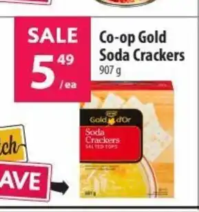 Gold soda crackers 907g