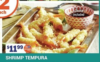 M & M Food Market SHRIMP TEMPURA offer