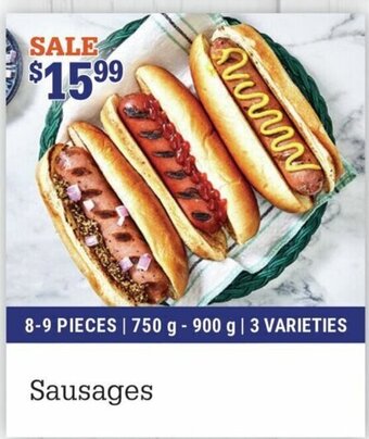 M & M Food Market Sausages offer
