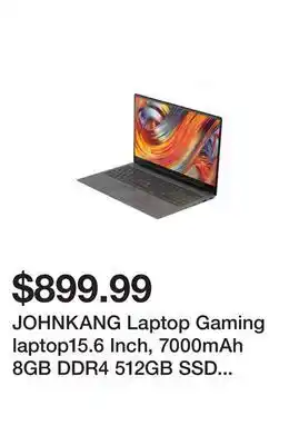 Newegg Johnkang laptop gaming laptop15.6 inch, 7000mah 8gb ddr4 512gb ssd windows 11 laptops with intel celeron 5205u intel uhd grap offer