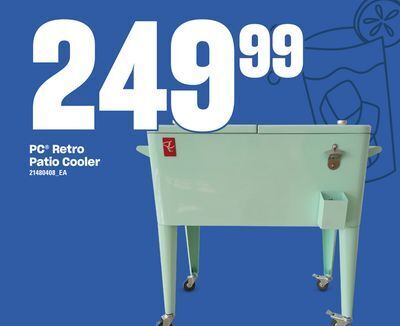 Zehrs Markets Pc® retro patio cooler offer