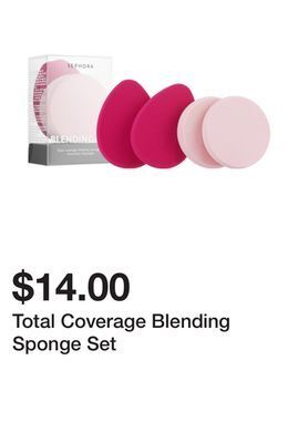 Sephora Total coverage blending sponge set offer