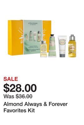 Sephora Almond always & forever favorites kit offer