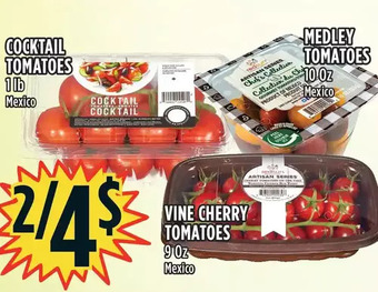 Marché Adonis Cocktail tomatoes offer