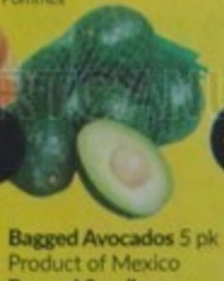 FreshCo Bagged Avocados 5 pk Product of Mexico offer