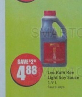 FreshCo Lee Kum Light Soy Sauce 1.9L offer