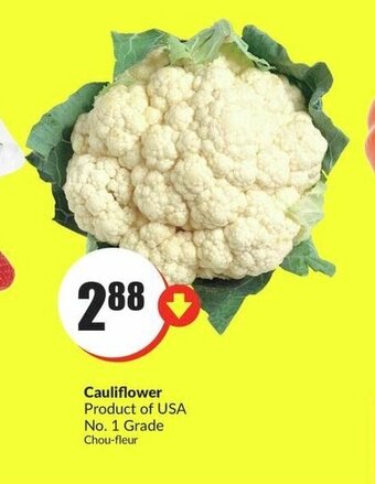 FreshCo Cauliflower offer