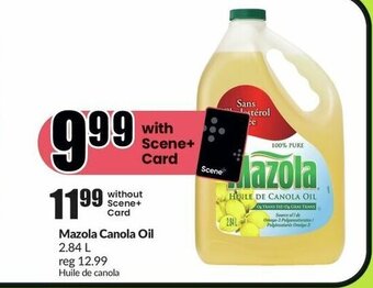 FreshCo Mazola Canola Oil 2.84 L offer