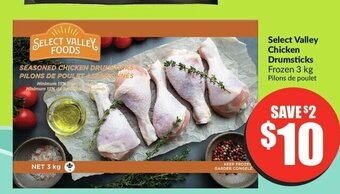 FreshCo Select Valley Chicken Drumsticks offer
