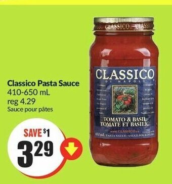 FreshCo Classico Pasta Sauce 410-650 mL offer