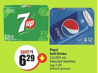 FreshCo Pepsi Soft Drinks 12x355 mL offer