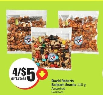 FreshCo David Roberts Ballpark Snacks 110 g offer