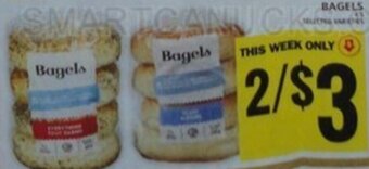 Food Basics BAGELS offer