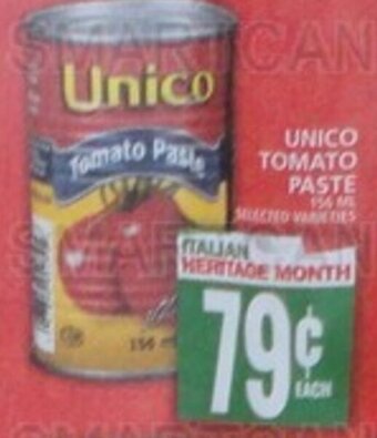 Food Basics UNICO TOMATO PASTE offer