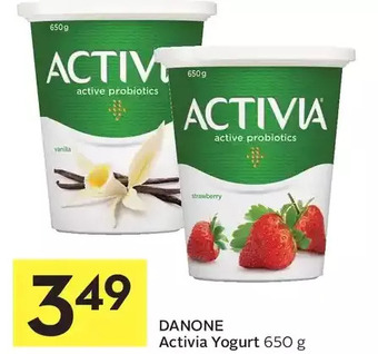 Foodland Danone activia yogurt offer