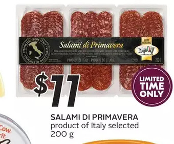 Sobeys Salami di primavera offer
