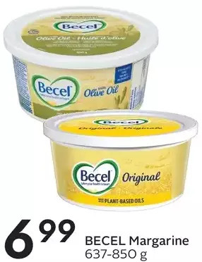 Sobeys Becel margarine offer
