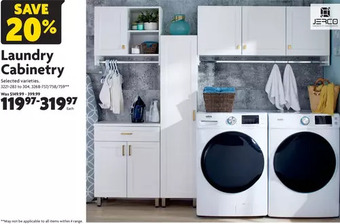 Home Hardware Laundry cabinetry offer