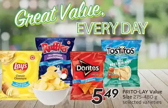Sobeys Frito-lay value size offer