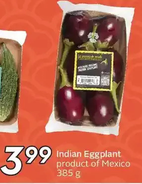 Sobeys Indian eggplant offer