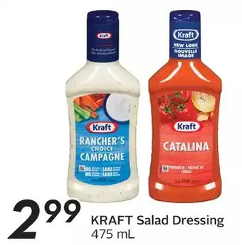 Sobeys Kraft salad dressing offer