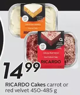 Sobeys Ricardo cakes offer