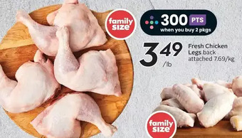 Sobeys Fresh chicken legs offer