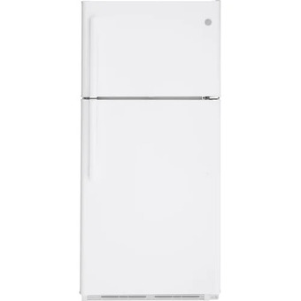 Home Depot Ge appliances 30w 18. cu. ft. top-mount no frost refrigerator offer