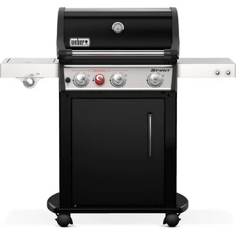 Home Depot Weber spirit e-335 3-burner propane bbq in black offer