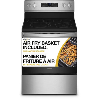 Home Depot Whirlpool 5.3 cu. ft. electric 5-in-1 air fry oven offer