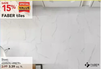 RONA Faber tiles offer