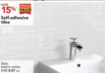 RONA Self-adhesive tiles offer