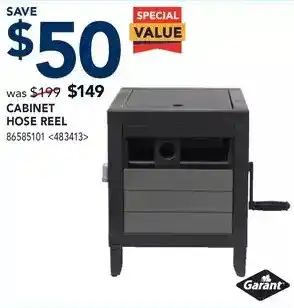 RONA Garant cabinet hose reel offer