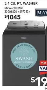 RONA Maytag 5.4 cu. ft. washer offer