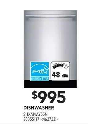 RONA Bosch dishwasher offer