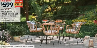RONA Wanderlust 5-piece dining set offer