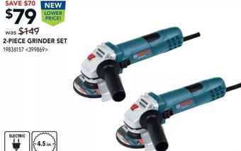 RONA 2-piece grinder set offer