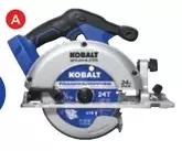 Lowe's Kobalt circular saw offer