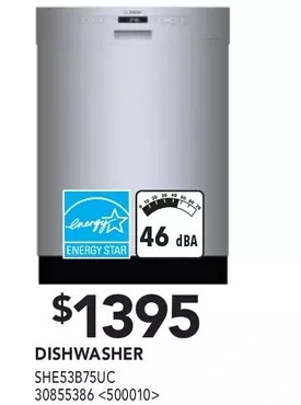 Lowe's Bosch dishwasher offer