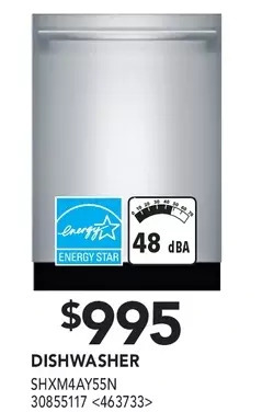 Lowe's Bosch dishwasher offer