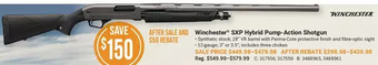 Cabela's Winchester sxp hybrid pump-action shotgun offer