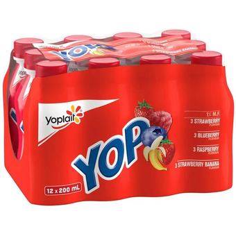 Walmart Yop drinkable yogurt offer