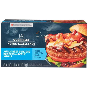 Walmart Our finest beef burgers offer