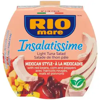 Walmart Rio mare insalatissime tuna salad offer